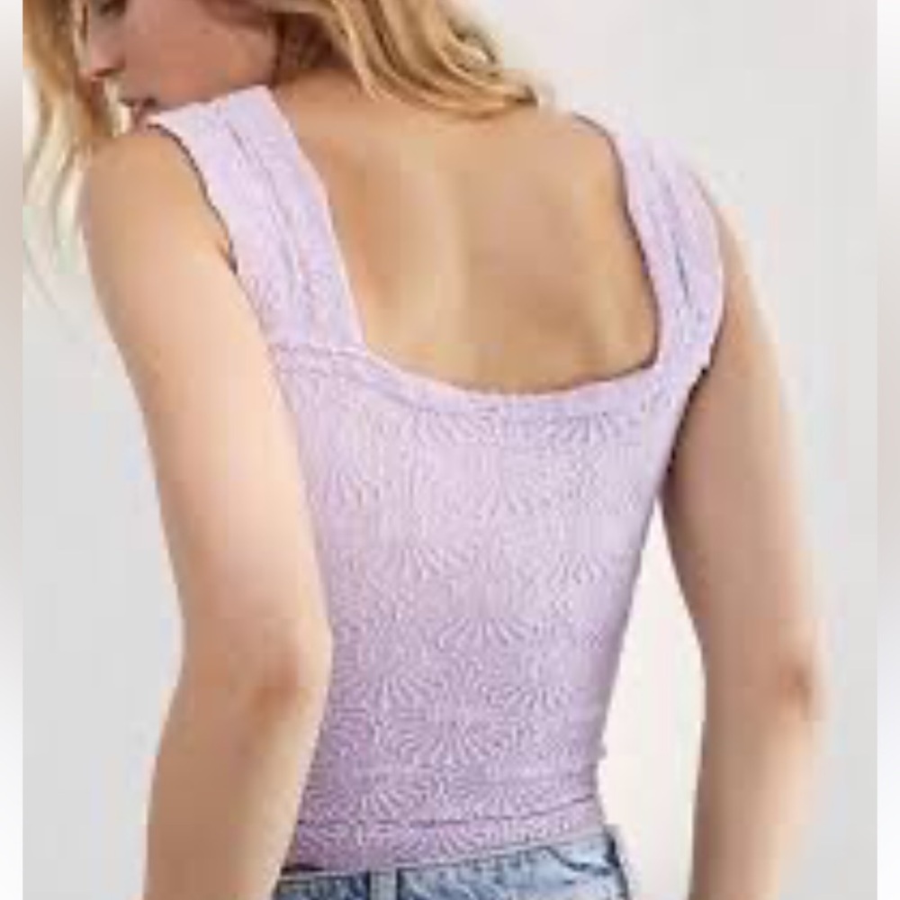 Free People Love Letter Cami Lilac “Sold Out”
